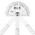 P.I.T. Angle Protractor,Stainless Steel Square Head,Angle Ruler Finder 0-180°,10 cm Woodworking Ruler, Angle Measure Tool, Craftsman Angle Measure...