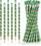 36 Pieces Football Pencils Football Party Favors Unsharpened Football Printed Wooden Pencils with Eraser Sports Themed Fun Drawing Pencils for Foo...