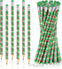 36 Pieces Football Pencils Football Party Favors Unsharpened Football Printed Wooden Pencils with Eraser Sports Themed Fun Drawing Pencils for Foo...