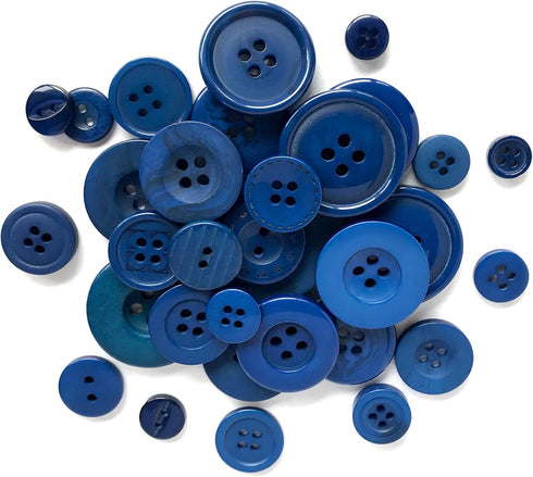 Buttons Galore and More Basics & Bonanza Collection – Extensive Selection of Novelty Round Buttons for DIY Crafts, Scrapbooking, Sewing, Cardmakin...
