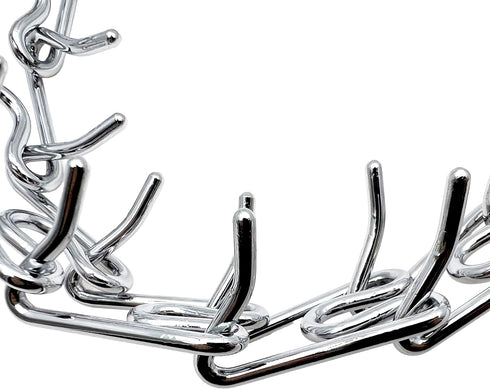 Silver No Pull Dog Collar,Prong Collar for Dogs. (XL)...