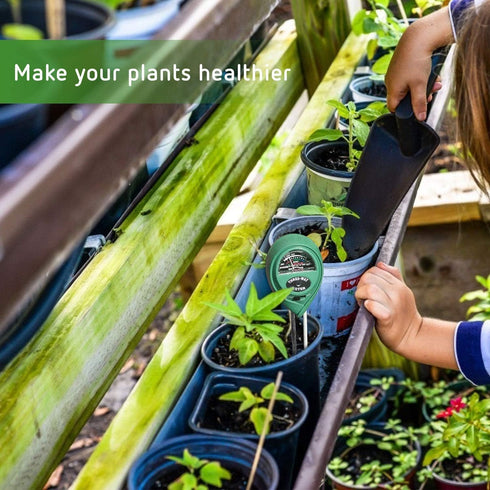 VIVOSUN Soil Tester, 3-in-1 Plant Moisture Meter Light and PH Tester for Home, Garden, Lawn, Farm, Indoor and Outdoor Use, Promote Plants Healthy ...