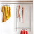 DecoBrothers Adjustable Hanging Closet Rod, Chrome...