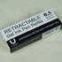 24 Pcs Retractable Black Gel Ink Refills, 0.5 mm Point Black Ink...