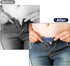 Denim Waist Extender Button for Jeans and Skirt Comfy Metal Buttons 4 Pcs (Blue)...