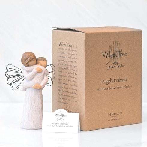 Willow Tree Angel's Embrace, Sculpted Hand-Painted Figure...