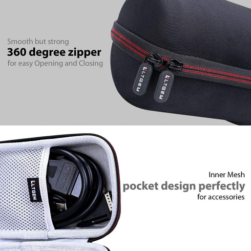 LTGEM Hard Case for AstroAI Digital Multimeter TRMS 6000/4000 / 2000/10000 Counts Volt Meter - Travel Protective Carrying Storage Bag(Case Only)...