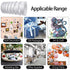 Double Sided Tape for Gifts,Craft,Card Making,Scrapbooking and Office School Stationery Supplies,Tear-by-Hand, Paper Backing(8 Rolls,1/4 Inch, 27 ...