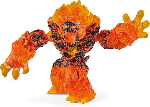 Schleich Eldrador Creatures Mythical Lava Monster - Firey Lava World Posable Lava Smasher Fantasy Action Figure with Posable Arms and Jaw, Highly ...