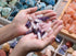 CrystalTears Healing Crystal Stones Set Hexagonal Natural Amethyst Rose Quartz Clear Quartz Reiki Healing Quartz Crystals Points Bulk Gemstone for...