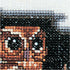 Thea Gouverneur - Counted Cross Stitch Kit - Owl - Aida - 16 count - Embroidery Kit for Adults - DMC Embroidery Threads and other Cross Stitch Sup...