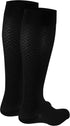 Truform Compression Socks, 15-20 mmHg, Women's Dress Socks, Knee High Over Calf Length, Black Diamond Knit, Medium...