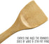 Joyce Chen a Division of Columbian Home Products Joyce Chen 33-2048 Burnished Bamboo Angled Spatula, 14-inch, Pack of 1, Natural...