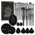 MAANGE Makeup Brushes 29 Pcs Makeup Kit, Premium Synthetic Foundation Powder Concealers Eye shadows Blush Brush Make up Brushes Set (Black, 29 Pie...