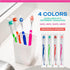 24 Individually Packaged Quality Large Head Medium Bristle Disposable Bulk Toothbrushes - Multi Color Pack - Convenient & Affordable - for Travel,...