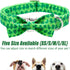 2023 NEW St.Patrick's Day Dog Collar with Bow Tie-Babole Pet, Cute Clover male Dog Collar with Safety Metal Buckle Adjustable Puppy Collars for Sm...