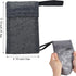 4 Pack Exfoliating Soap Bag, Shower Soap Saver Bags Saver Mesh Bar Scented Soap Lather Pouch, Soap Storage Bag, Body Scrubber Rough Sponge Exfolia...