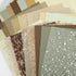 Mililanyo 30Pcs Handmade Scrapbook Craft Paper Sheet Textured Morandi A5 Sheet Mesh Fabric Special Paper for Card Making Art Journaling Supplies D...