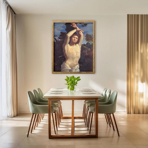 Posterizer 1 pcs-Saint Sebastian 1615 painting poster-Religious Posters-Gifts for Christians -Decor for Church, Sunday School Classroom- unframed ...