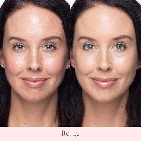 Mally Beauty Stress Less Performance Concealer - Beige - Buildable Coverage - Formulated with Niacinamide - Brightens and Hydrates - Covers Rednes...