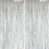 Dazzle Bright 2 Pack Backdrop Curtain, 3FT x 8FT Metallic Tinsel Foil Fringe Curtains Photo Booth Background for Baby Shower Party Birthday Weddin...