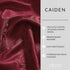 Elrene Home Fashions Caiden Elegance Damask Fabric Placemats, 13" x 19", Cranberry, Count 4 (Pack of 1)...