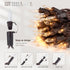 13FT 50 Clear Christmas Lights Outdoor, UL Approved Christmas Tree Lights with Brown Wire, Incandescent Mini Lights Plug in for Indoor Outdoor Tre...