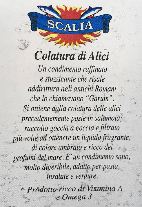 Colatura di Alici by Scalia (100 ml)...