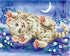 DIAMOND DOTZ ® - Baby Tiger Roly Poly, Partial Drill, Round Dotz, Diamond Painting Kits, Diamond Art Kits for Adults, Gem Art, Diamond Art, Kits, ...