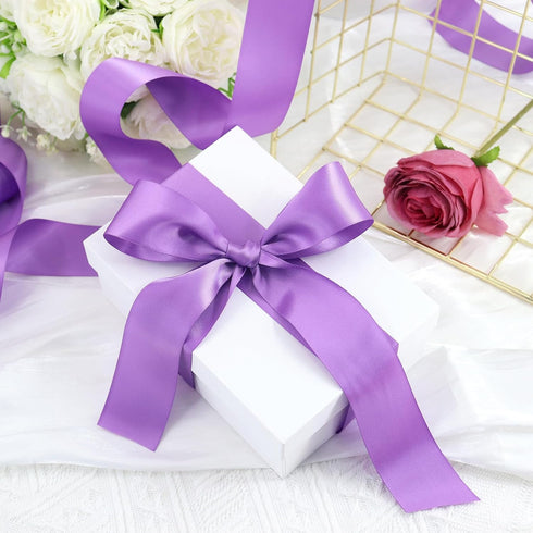 1-1/2 Inch Wide Solid Color Double Sided Polyester Satin Ribbon 20 Colors X 2 Yard Each Total 40 Yds Per Package...