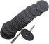 Fiberglass Reinforced Cut-off Wheels Discs Kit 1 1/4 inch Diameter 25 Pieces + 2 Mandrel For Dremel Rotary Tool 426 426b Compatible...