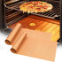 UBeesize 2 Pack Large Copper Oven Liners for Bottom of Oven BPA and PFOA Free, 16x24 Inch Thick Heavy Duty Non Stick Teflon Oven Mats for Electric...