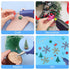 ENPOINT Clear Hot Glue Sticks Full Size, 24 PCS Hot Melt Glue Sticks Standard, Craft Glue Sticks for Fabric Wood, All Temp Adhesive Glue Sticks fo...