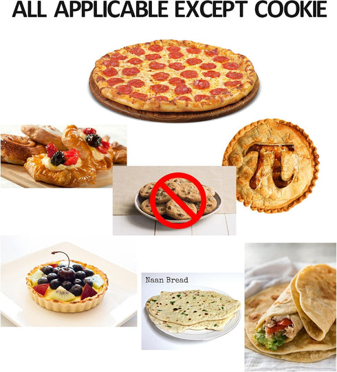 Time-Saver Pizza Dough Roller Docker - Dough Blistering Killer - Buy One Get Three (Pizza Cutter and Pastry Scraper) - Gift Package...