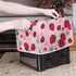 Daisy Strawberry Print Toaster Cover,Kitchen Small Appliance Cover Fingerprint Protection,Machine Washable Toaster Dustproof Cover Women Gift Kitc...