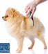 Dog Comb Set for Grooming, 2 Pack, Pet Grooming Comb with Stainless Steel Teeth, Comfort Grip Handle, Dog Grooming Supplies, Large Pet Comb and Sm...