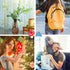 5 Pack Car Evil Eye Beaded Charms Car Hanging Accessories, Car Hanging Ornament Rear View Mirror Pendant Mushroom Mirror Hanging Car Interior Acce...