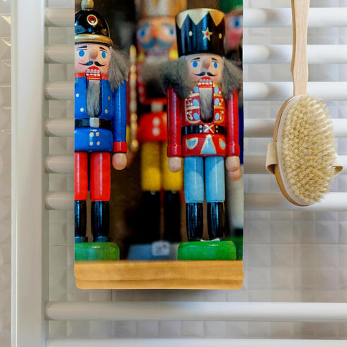 3D Rose Wooden nutcrackers Christmas Market Mainz Germany TWL_188755_1 Towel, 15" x 22"...