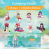ROBOTIME Suri Blind Box 1PC Surprise Action Figure Collectible Kawaii Figures Random Art Toys Hot Cute Figure Dolls Creative Gifts (Journey to The...