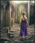 Posterizer 1 pcs-rustic village scene-girl with her ducks 4-Landscape & Nature Art-Art for Animal Lovers-Gift for Art Lovers- unframed wall art...