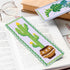 Caydo 3 PCS Cross Stitch Bookmark Kits, Stamped Embroidery Bookmark Kit for Kids Adults Beginner, DIY Counted Crossstitch Christmas Gift for Book ...