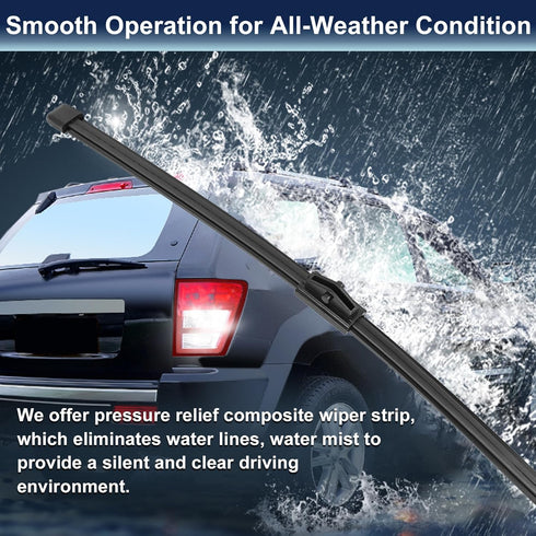 X AUTOHAUX 325mm Rear Wiper Blade for Audi Q5 2008-2015 for Audi A3 2013-2019...