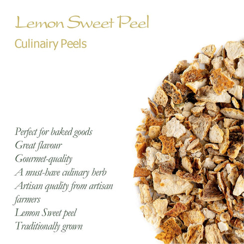 Lemon Sweet Peel Zest Organic - Grated Lemon Peels Dried Lemon Zest - Dried Lemon Peel Dried Zest Lemon Zest For Baking Citrus Peel Dehydrated Lem...