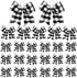 25 PCS Christmas Plaid Bows-6.2 x 5.9 Inch Xmas Tree Buffalo Plaid Wreath Bows for Christmas Tree Halloween Fall Crafts Party Indoor Outdoor Decor...