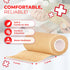 Ever Ready First Aid Self Adherent Cohesive Bandages 3" x 5 Yards - 12 Count, Tan...