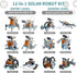 Lucky Doug 12-in-1 STEM Solar Robot Kit Toys Gifts for Kids 8 9 10 11 12 13 Years Old, Educational Building Science Experiment Set Birthday for Ki...
