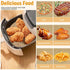 Air Fryer Parchment Paper Liners?8.7"×8.7"? 100Pcs Compatible with XXL Philips, NuWave Brio, Chefman, OMORC, Cuisinart, COSORI, Cooks Essentials, ...