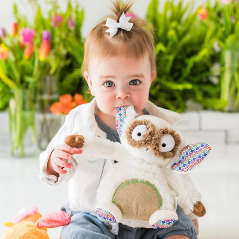 & Toddler 8" Plush Soft Bean Bag Toy, Wobby The Wild Eared Wala, Inclusive Kids Stuffed Animal for All Families, Gender Neutral Funky Fun Sensory ...