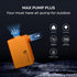FLEXTAILGEAR - MAX Pump Plus Portable Air Pump with 3600mAh Battery USB Rechargeable Lightwight Quick Inflate Deflate for Pool Floats Bed Air Matt...