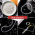 1000 Pcs Crystal Glass Beads for Jewelry Making AB Color Beads Briolette Rondelle Crystal Beads DIY Faceted Crystal Beads for Bracelets Necklace P...